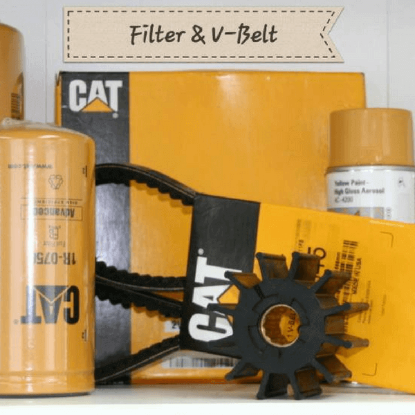 Sparepart Caterpillar Filter V Belt